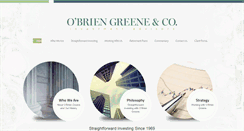 Desktop Screenshot of obriengreene.com
