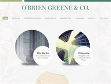 Tablet Screenshot of obriengreene.com